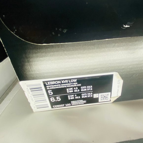 Nike LeBron 17 Low Tune Squad size 5y 6.5 womens - Picture 2 of 10